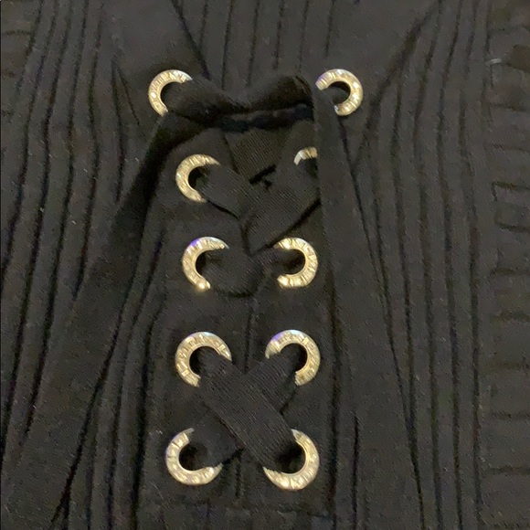 INC black knit sweater - Picture 2 of 5